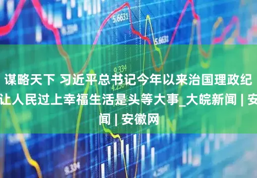 谋略天下 习近平总书记今年以来治国理政纪实丨让人民过上幸福生活是头等大事_大皖新闻 | 安徽网