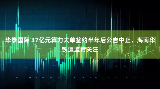 华泰国际 37亿元算力大单签约半年后公告中止，海南华铁遭监管关注