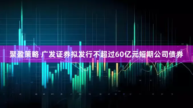 聚盈策略 广发证券拟发行不超过60亿元短期公司债券